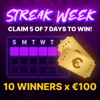 CrazyBet Streak Week 