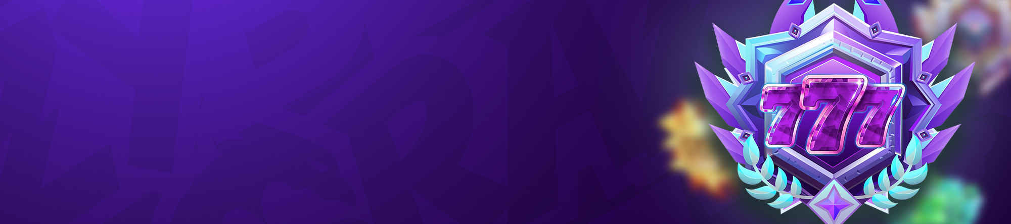 CrazyBet VIP Program banner – Prestige badges and logo on dark glossy casino background