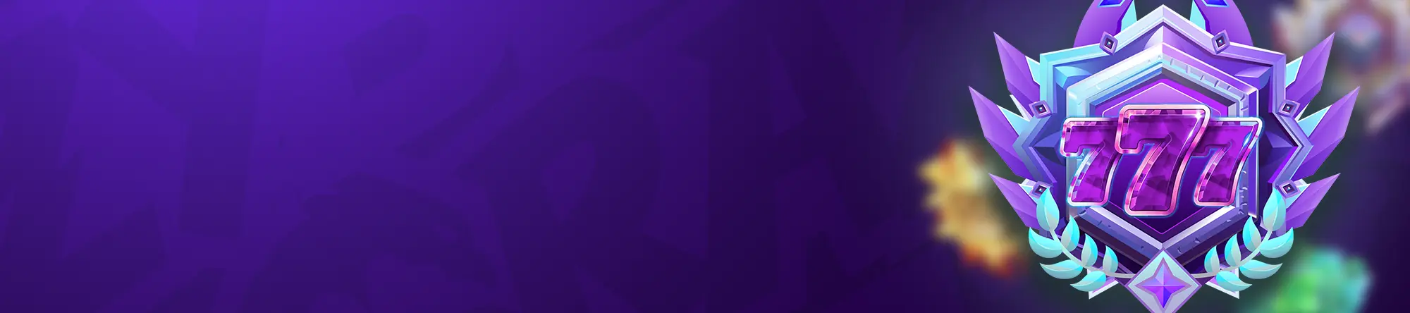 Bannière du programme VIP CrazyBet – badges de prestige et logo sur fond casino noir glossy