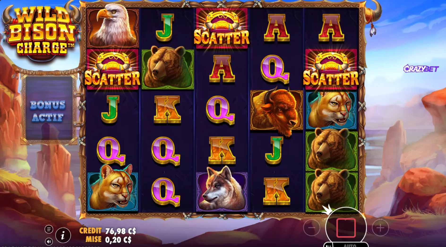 Wild Bison Charge Bonus: How to Trigger the Free Spins