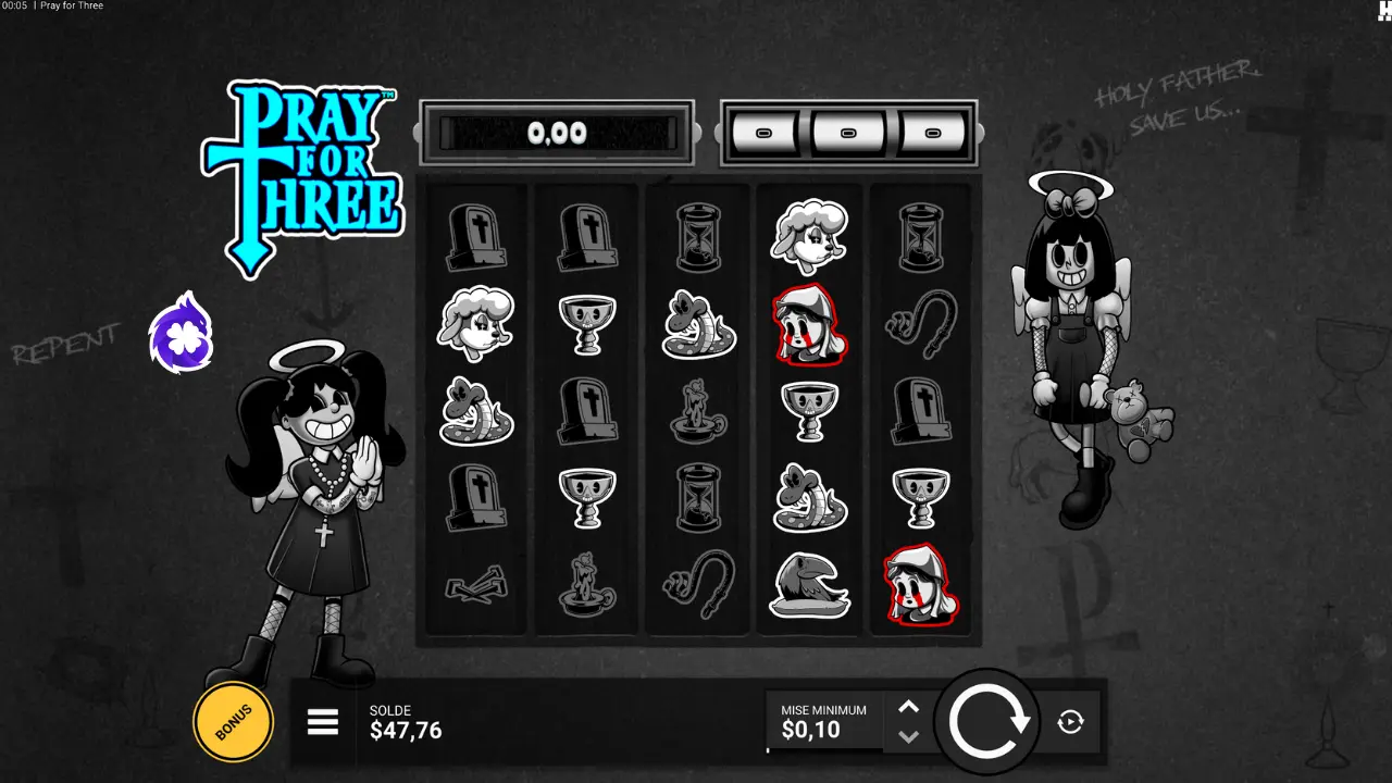 Base Grid – Pray for Three slot
