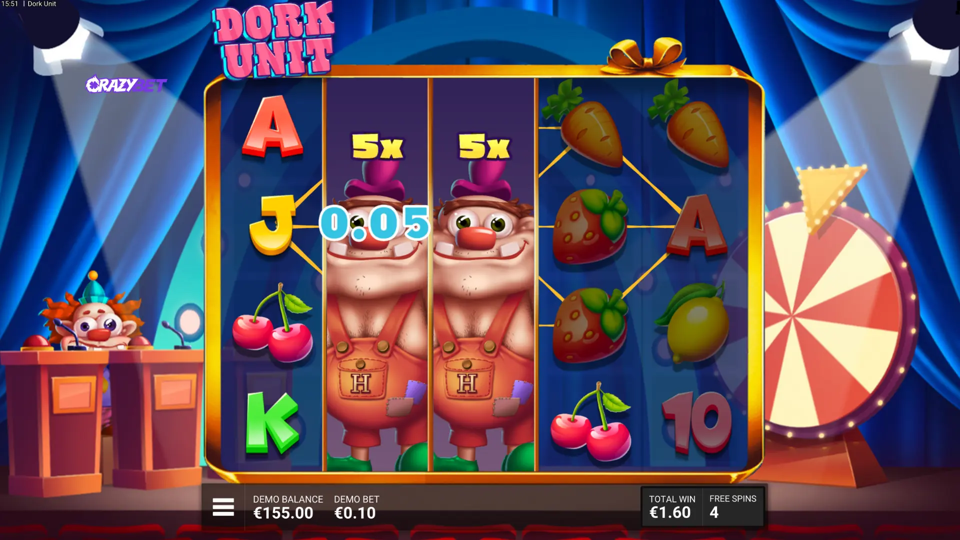 Dork Spins – Giant 5x Clowns