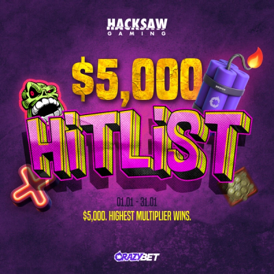 $5000 Hacksaw Hitlist
